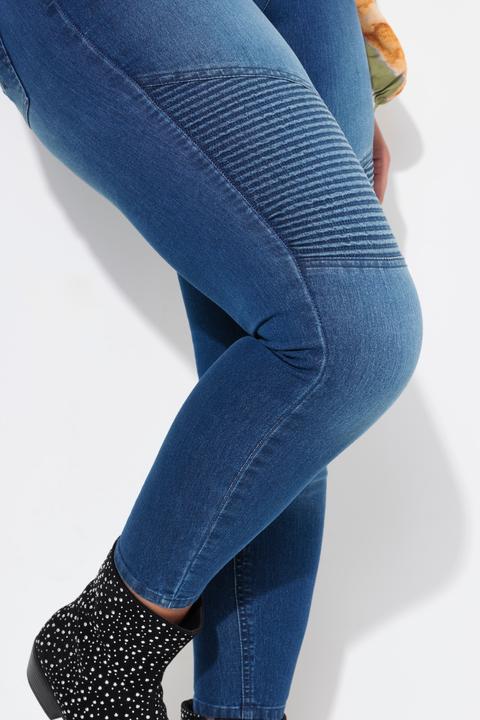 Produktbild Angel of Style Jeans, Slim Fit, Patch-Look, 5-Pocket (42)
