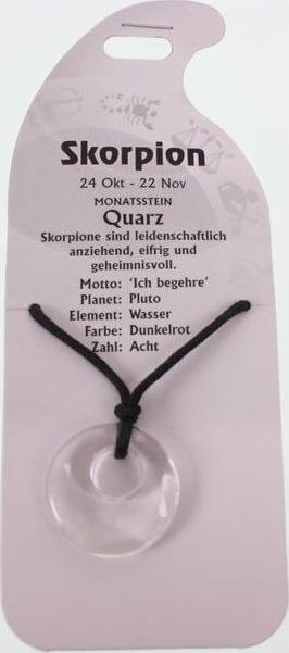 Roost Necklace scorpion G256 quartz (Quartz)