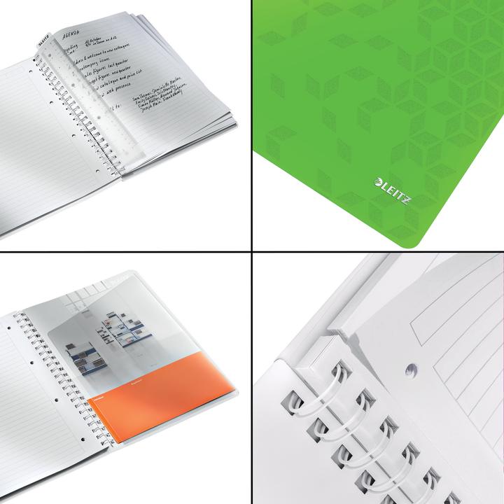 Immagine prodotto Leitz Libro a spirale WOW (A4, Righe, Copertina morbida)