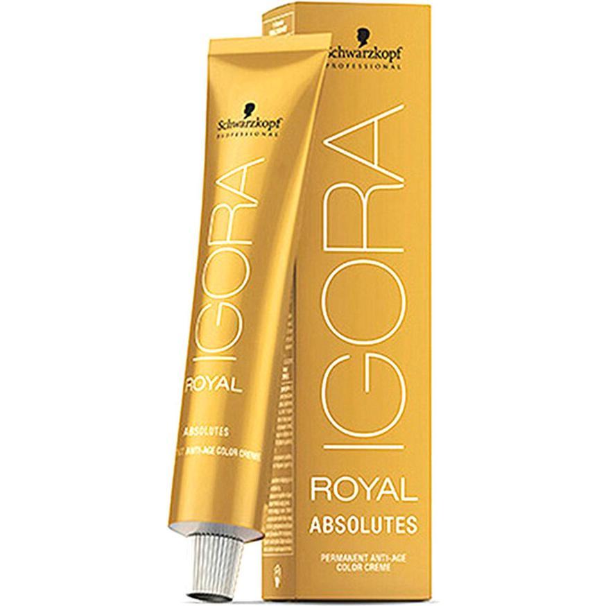 Schwarzkopf Professional, Haarfarbe, Igora Royal - 5-80 Hellbraun Rot Natur (Braun, Rot)