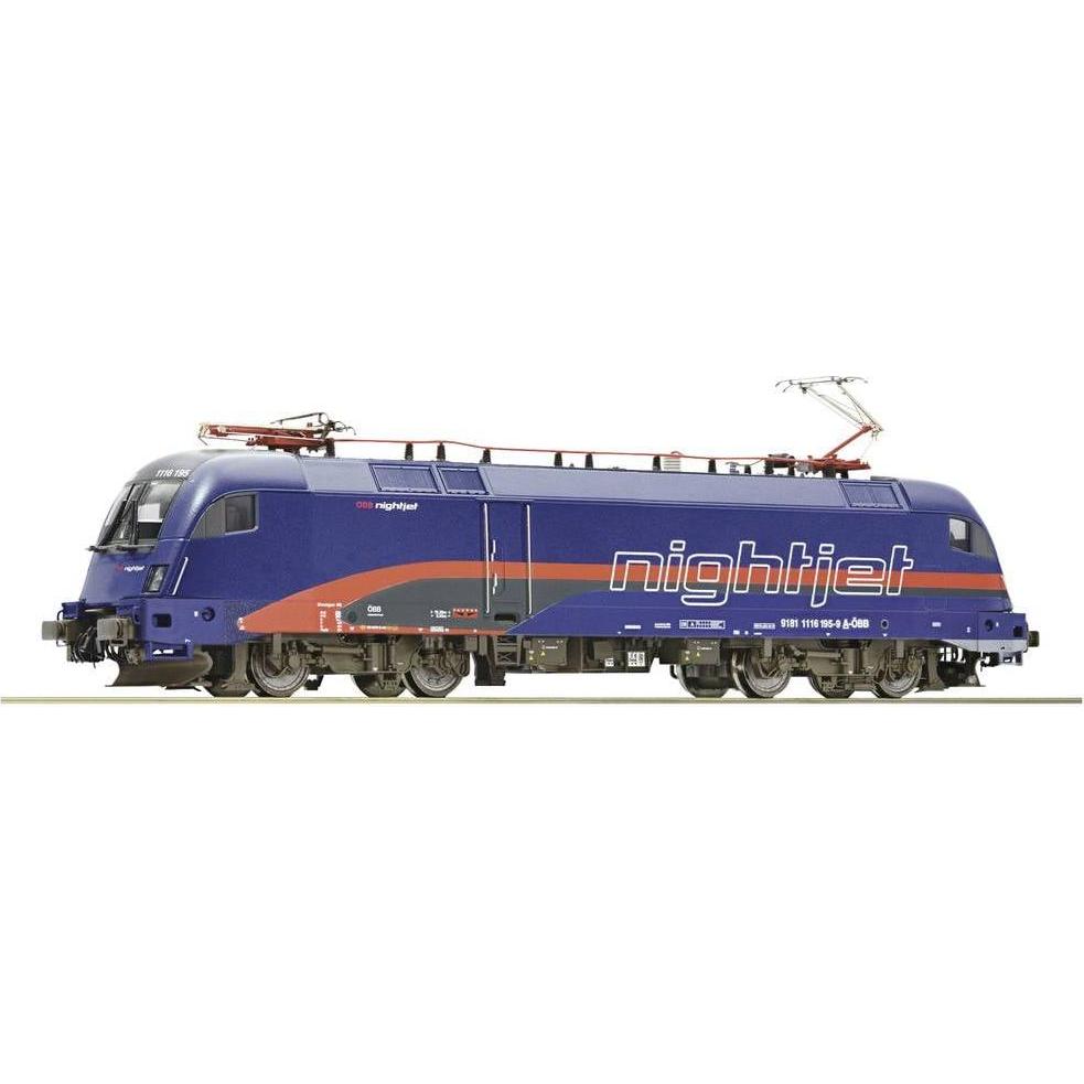 Roco H0 Ro E-Lok 1116 195-9 „nightjet‟, ÖBB (Spur VI)