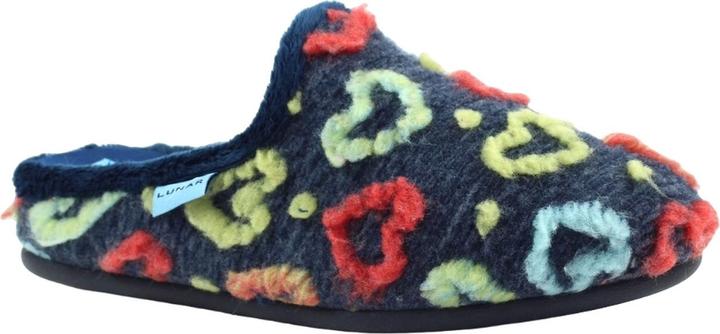 Actual product image Lunar Womens/Ladies Valentine Mule Slippers (39)