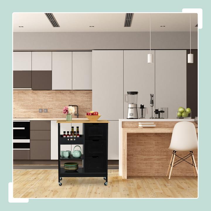 Produktbild Relaxdays Küchenwagen