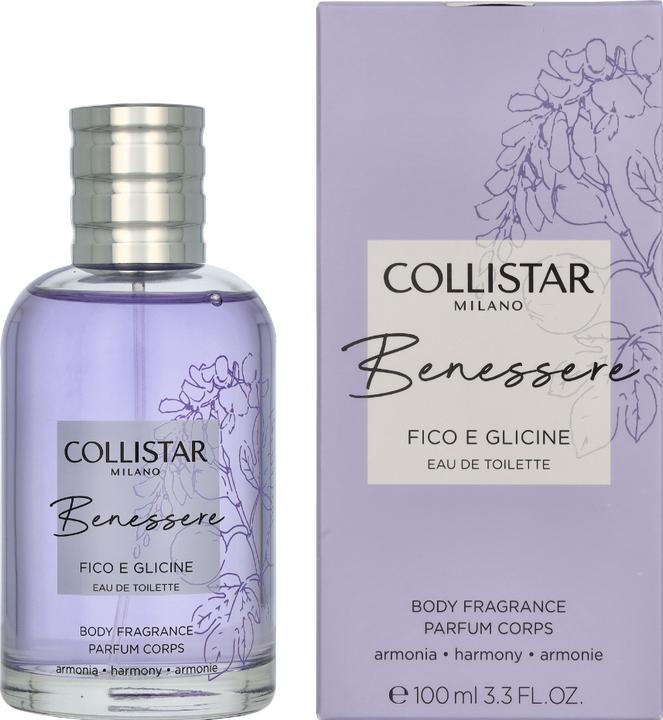 Actual product image Collistar Benessere Fig And Wisteria Eau De Toilette For Women (Eau de toilette, 100 ml)