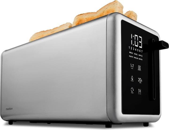 Produktbild Medion Life MD12103 Toaster silber