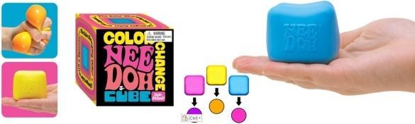 Produktbild NeeDoh Color Change Cube - assorted