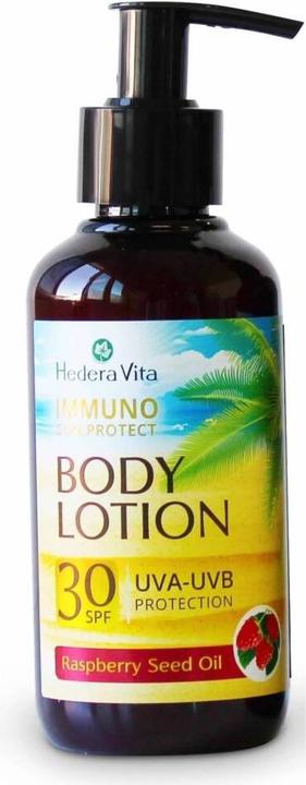Actual product image Hedera Vita Sun Lotion SPF 30 (Sun lotion, SPF 30)