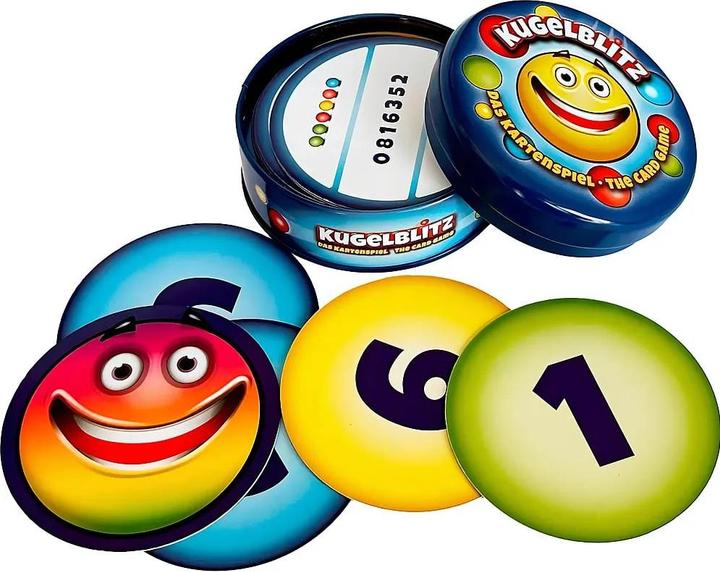 Actual product image Noris Kugelblitz card game (German, 2 - 4 Players)