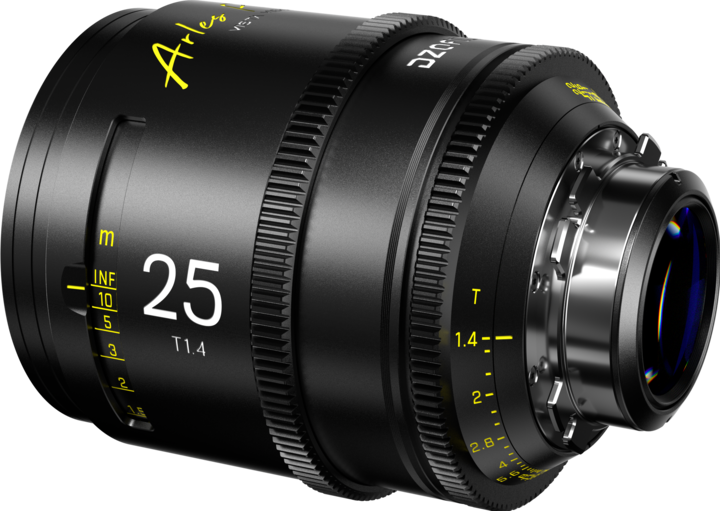 Actual product image Dzofilm Arles 25mm T1.4 FF/VV Prime Cine Lens for PL (imperial) (PL, full size)