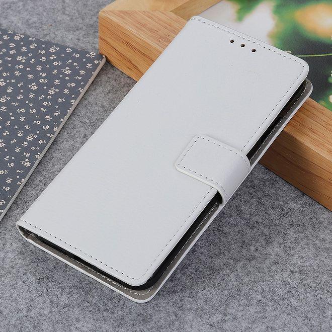 Actual product image MU Classic Litchi Leather Bookcover II Series (LG V50 ThinQ)