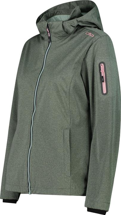 Immagine prodotto CMP Campagnolo Giacca donna Light Melange con cappuccio e zip (34, XXS)