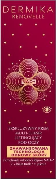 Produktbild Dermika Renovelle Exclusive Multi Elixir Lifting Cream For Eyes 15ml (Augenpflege Crème, 15 ml, Tag)