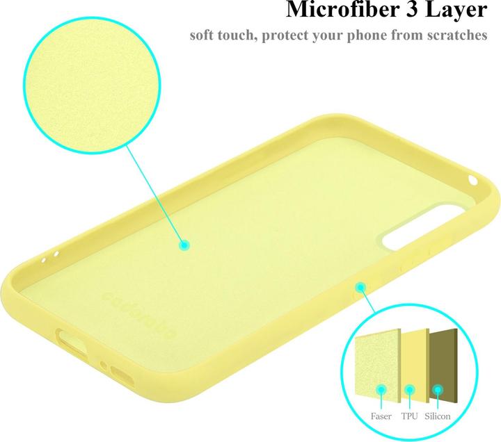 Immagine prodotto Cadorabo Custodia in silicone liquido TPU per Samsung Galaxy A90 5G (Samsung Galaxy A90 5G)