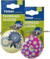 Produktbild Filmer Fahrradglocke Retro Flower