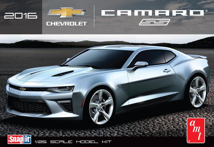 Actual product image AMT 2016 Chevy Camaro SS Snap Kit (Red)