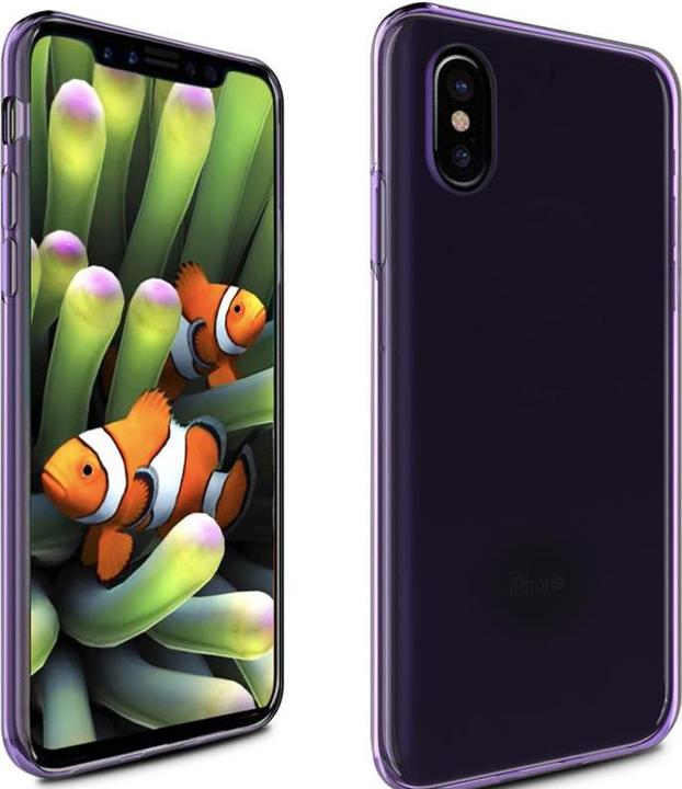 Immagine prodotto Zizo Cover in TPU - Custodia per iPhone X (viola) (Apple iPhone X)