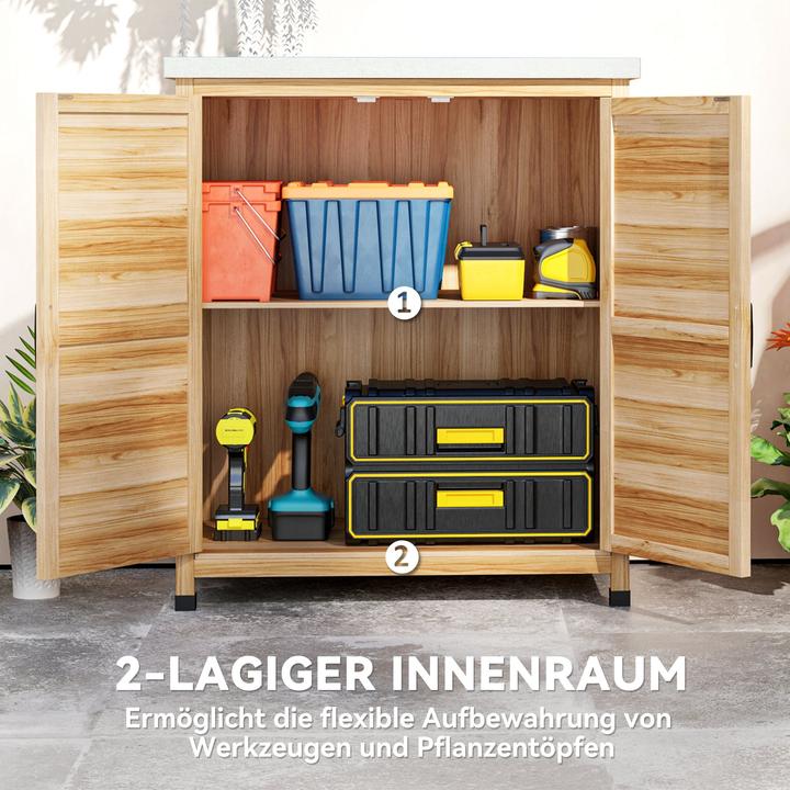 Produktbild Outsunny Gartenschrank