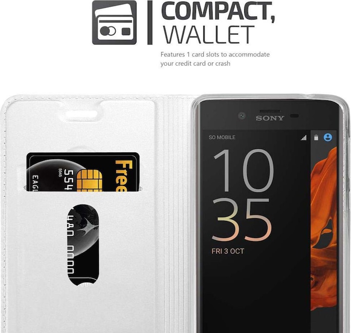 Actual product image Cadorabo Book Classy Style Cover (Sony Xperia XZ)
