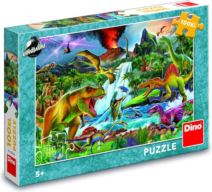 Image du produit Dino Puzzle 100 pièces Dinosaurs (100 pièces)