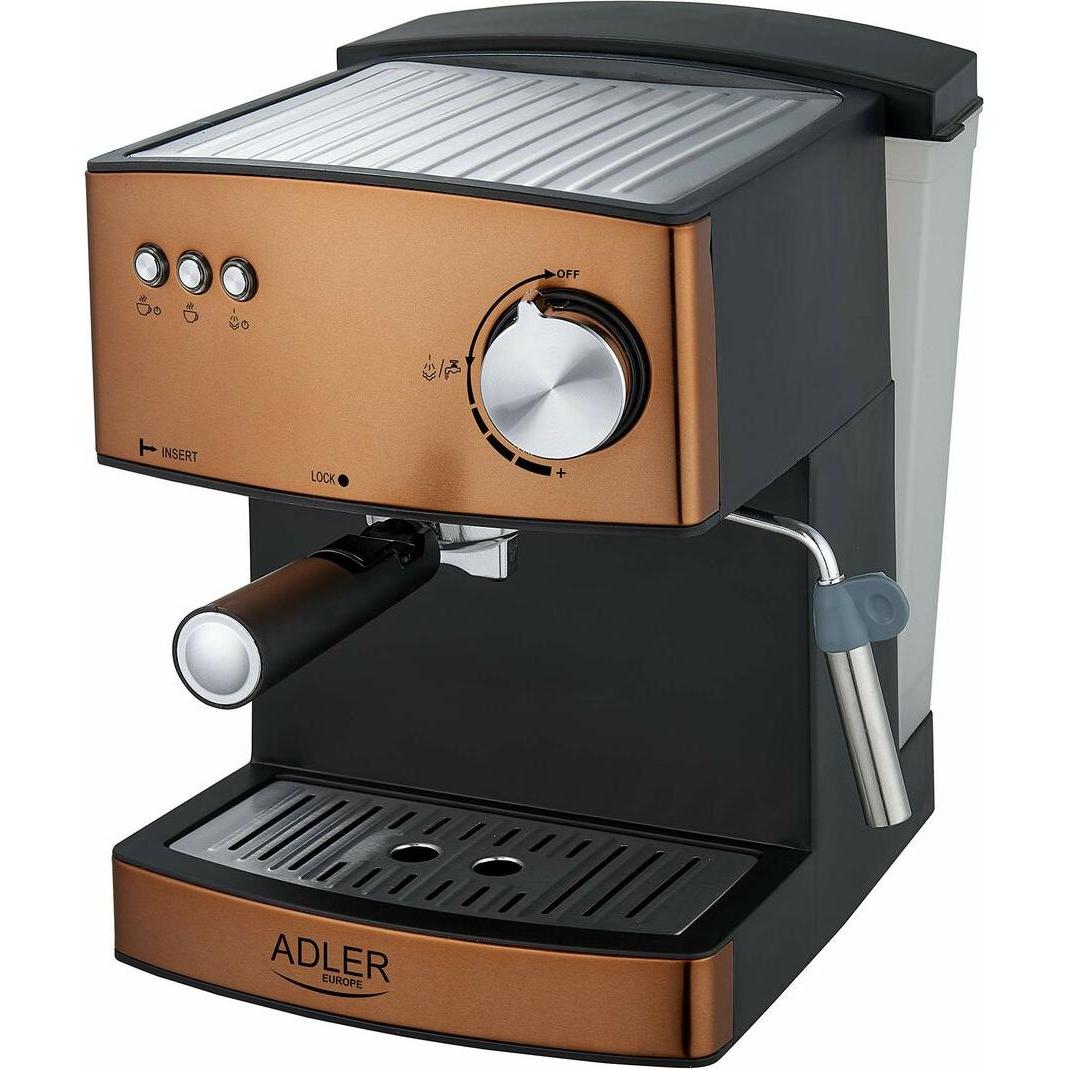 Adler Ekspres ciśnieniowy AD4404CR, Macchina da caffè automatica, Multicolore