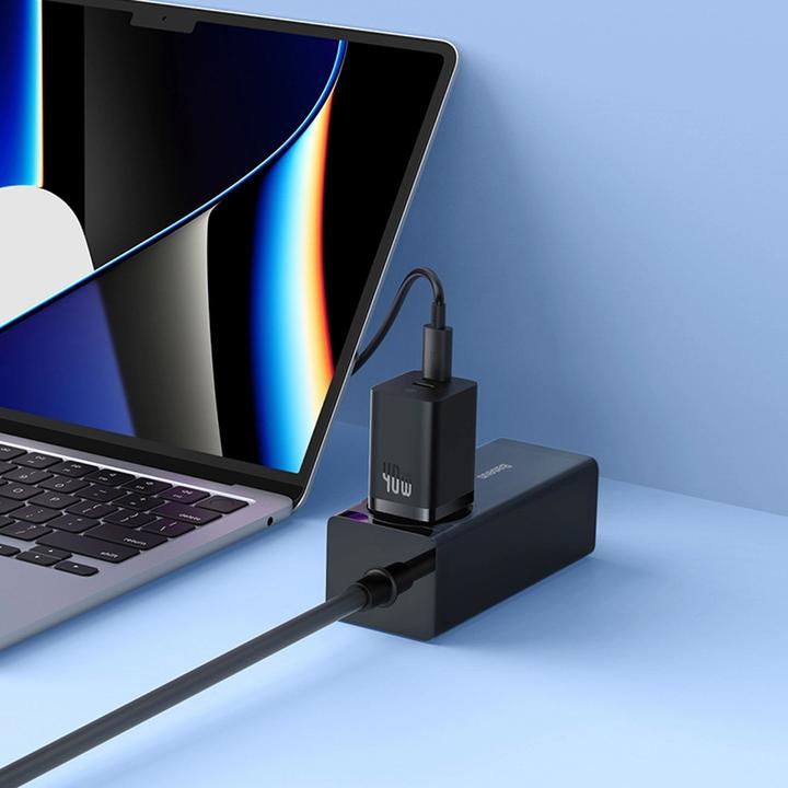 Produktbild Baseus GaN5 Pro 40W Schnellladegerät 2x USB-C (40 W, 2 Ports)