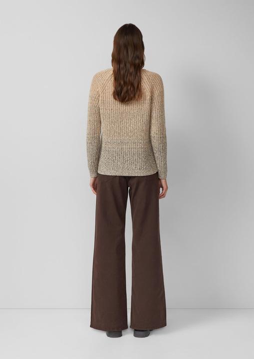 Produktbild s.Oliver Strickpullover Kuscheliger V-Ausschnitt-Strickpullover aus Baumwollmix (38)