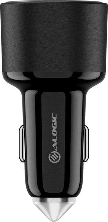 Image du produit Alogic Périphérique de positionnement voiture 100W USB-C+USB-A +USB-C vers câble USB-A