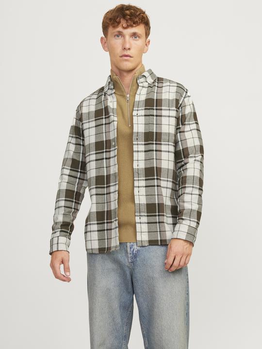 Actual product image Jack & Jones Jprblubrook Check Structure L/S Shirt Sn (S)