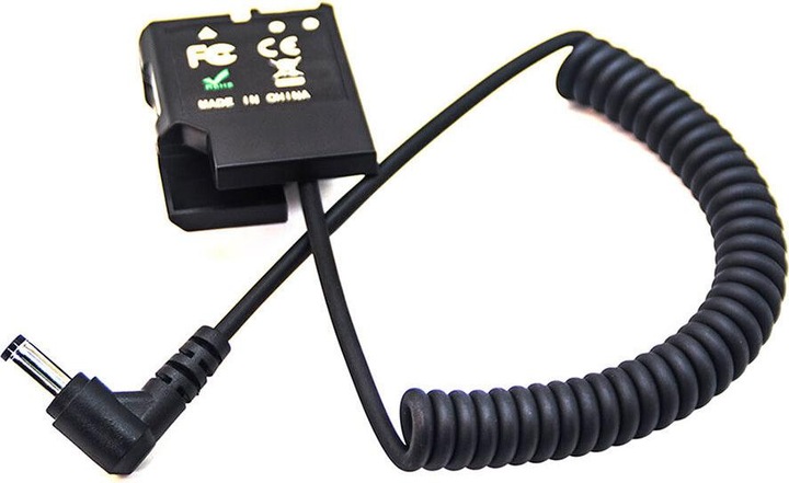 Immagine prodotto Caruba Batteria fittizia Nikon EN EL14 a decodifica completa (cavo a molla) (Accumulatore di carica elettrica)
