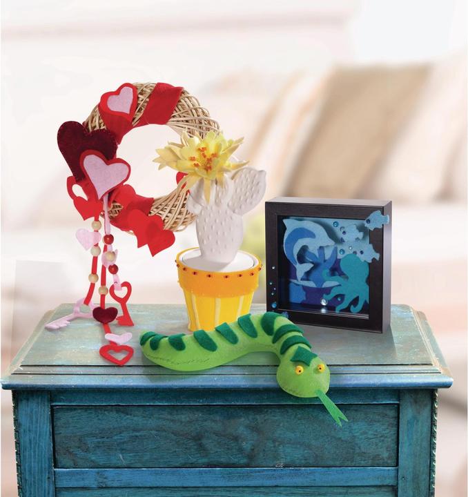 Actual product image Folia Craft felt tone on tone