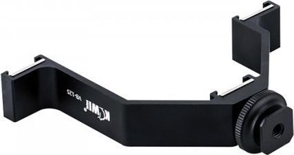 Immagine prodotto JJC Tripla staffa a V da 125 mm per treppiede o fotocamera (Adattatore per unità flash)