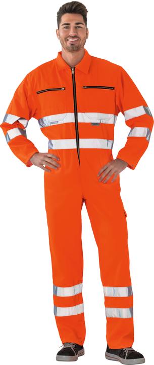 Planam Combinaison de rallye haute visibilité orange uni 60 (60, 1 x)