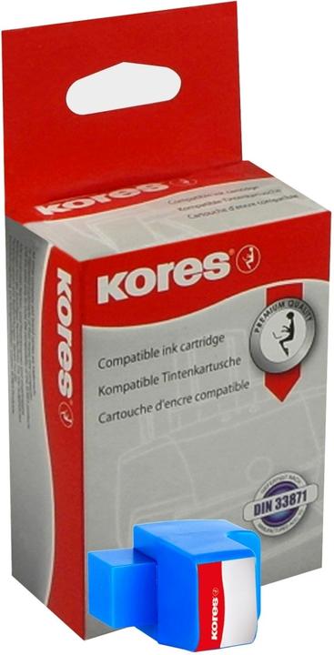 Produktbild Kores Tinte kompatibel cyan Orig.Nr. C8771EEKOR (C)