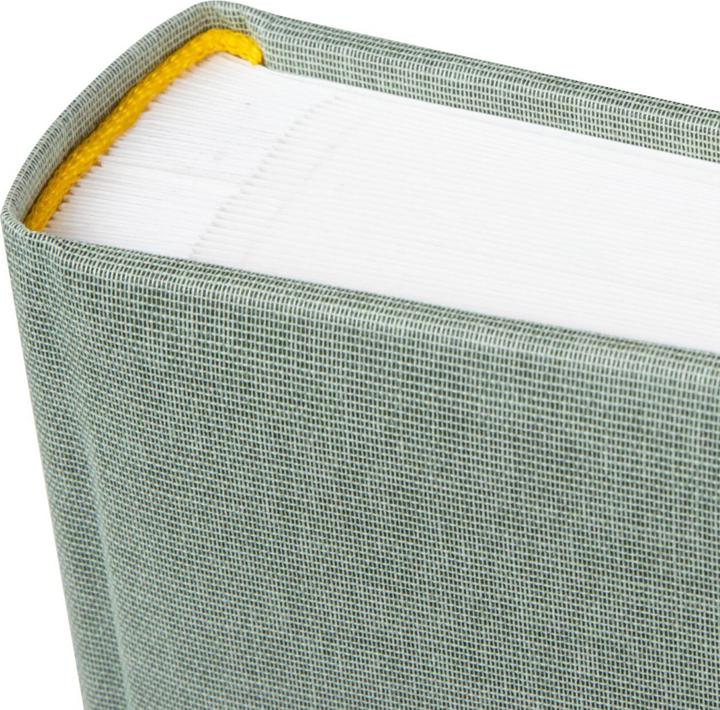 Actual product image Goldbuch Summertime 30x31 60 weisse Seiten sage green 27799