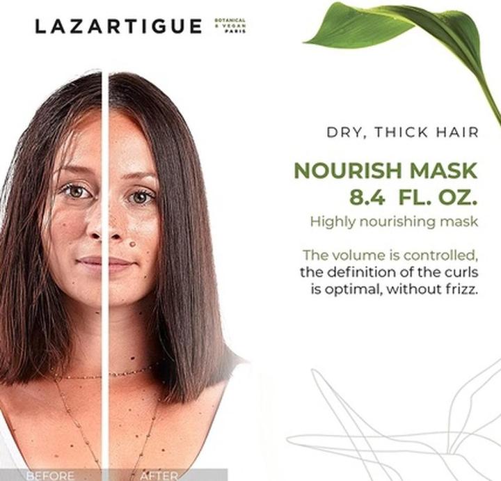 Immagine prodotto Lazartigue Maschera nutriente 250 ml (250 ml)