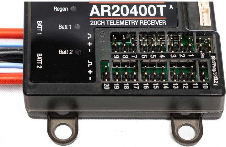 Productafbeelding ar20400t 20-kanaals powersafe telemetrie-ontvanger
