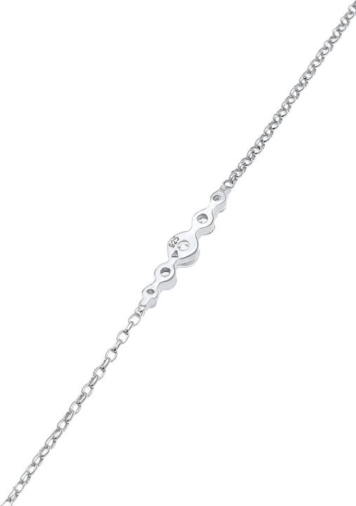 Immagine prodotto Elli verziert mit Zirkonia Kristallen (16 cm, Argento)