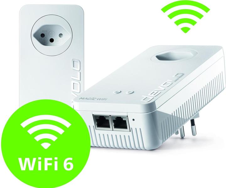 Produktbild Devolo MAGIC 2 WIFI 6 next Starter Kit (2400 Mbit/s)