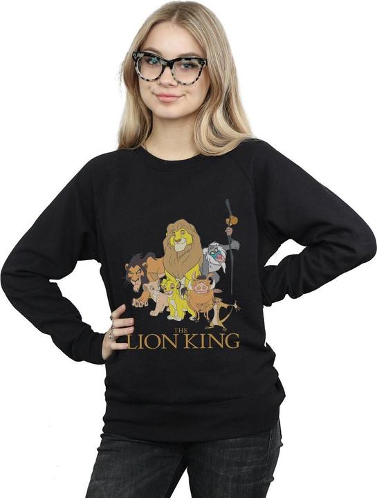 Actual product image Disney Womens/Ladies The Lion King Group Sweatshirt (XL)