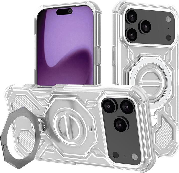 Actual product image Techsuit - Carbon Shield PRO - iPhone 17 Pro Max - White Transparent (Apple iPhone 17 Pro Max)
