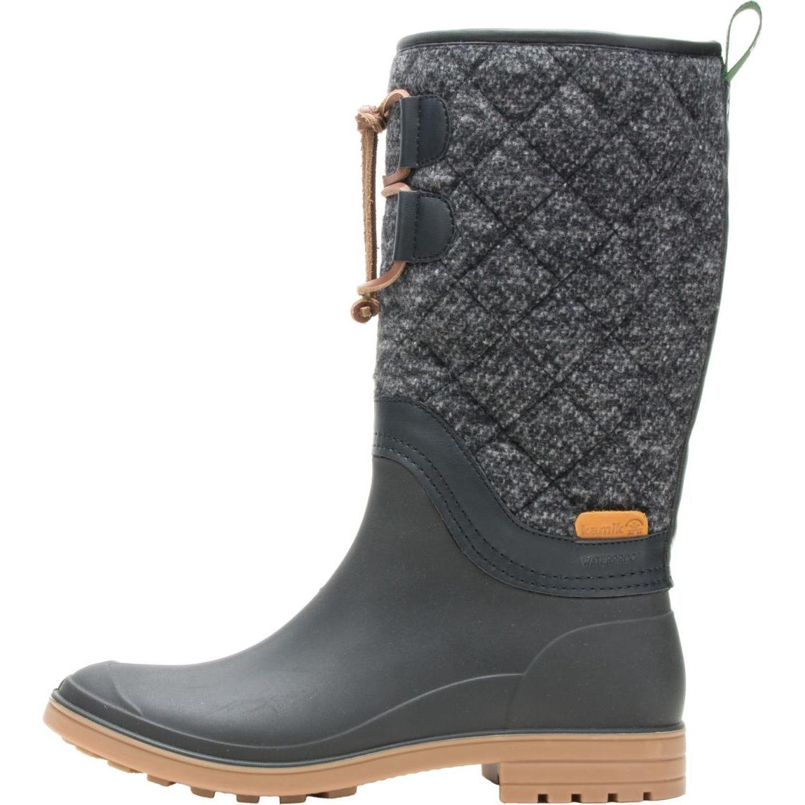 Thumbnail - Kamik, Damen, Boots + Stiefel, ABIGAIL - 51529, Weiss, Schwarz, (36)