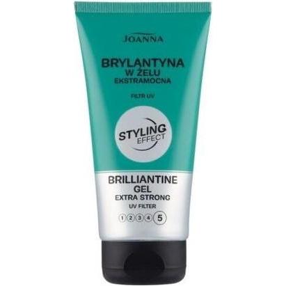 Joanna , Gel Per Capelli, Gel Effetto Styling Brilliantine Brilliantin Gel Extra Strong 150G (Cera Per Capelli, Gel Per Capelli, 150 Ml)