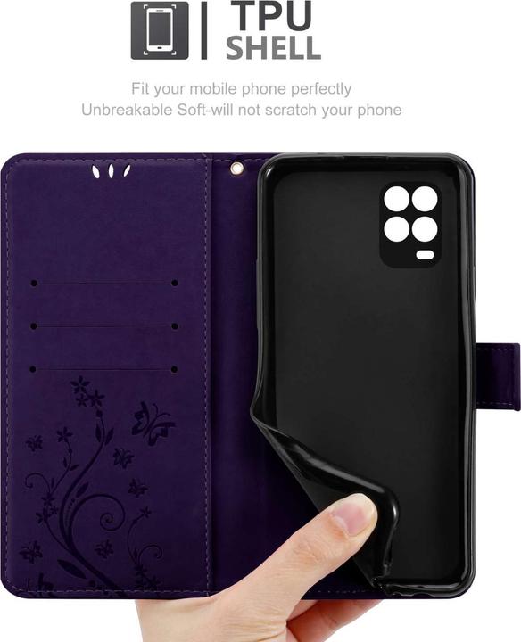 Image du produit Cadorabo Coque pour Xiaomi Mi 10 LITE pour Fleur Book (Mi 10 Lite)