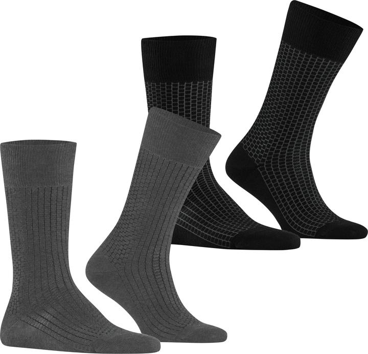 Produktbild Esprit Illusional Grid 2-Pack Herren (2er Pack, 43 - 46)