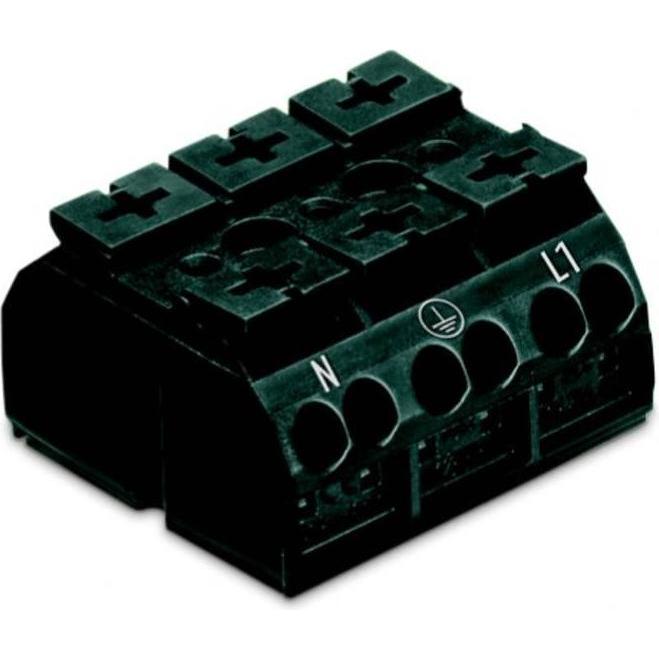 Wago Cavo di collegamento del dispositivo a 4 fili, Accessori di elettronica + Alloggiamento, Nero