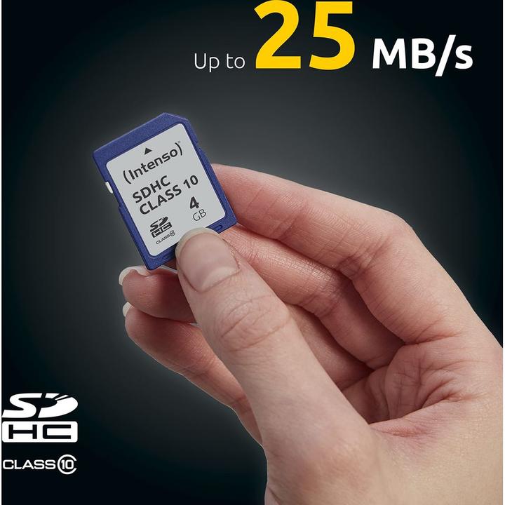 Produktbild Intenso SD Class 10 (4 GB, SDHC, U1)