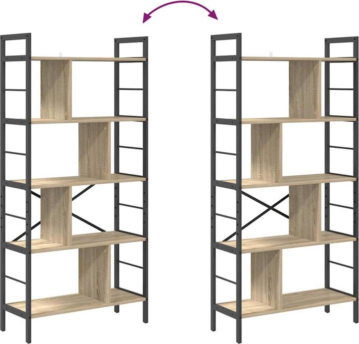 Produktbild vidaXL Bücherregal (30 x 75 x 156 cm)