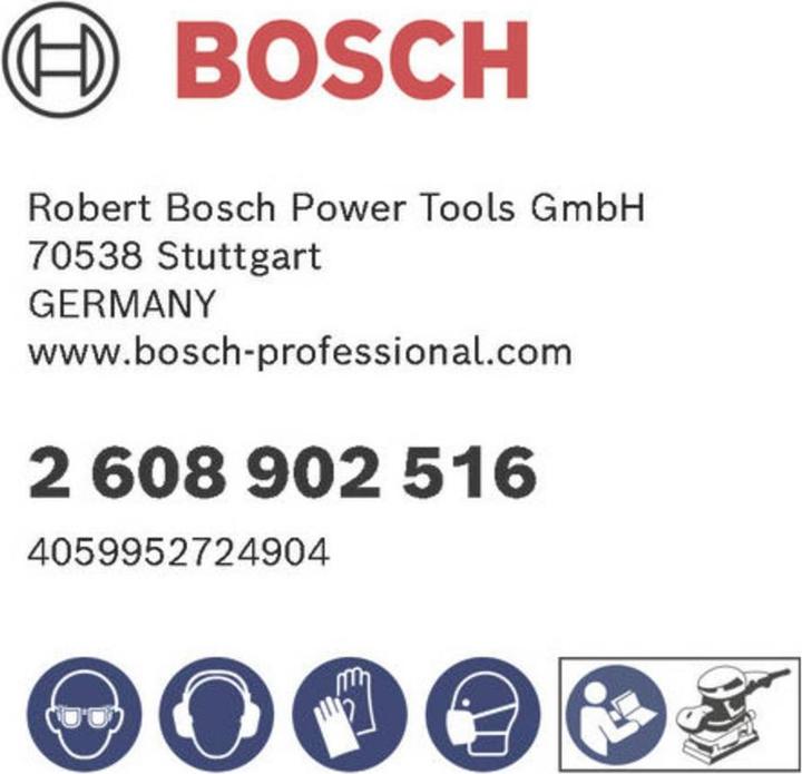 Productafbeelding Bosch Professional Zubehör EXPERT C470 Schleifpapier Set, 80x133mm, K60/80/120/180/240, 50-tlg.Starter Pack (120, 180, 240, 60, 80)