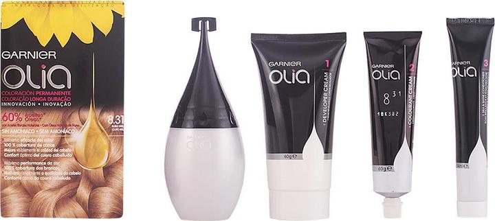 Image du produit Garnier OLIA Coloración Permanente #8,31 Rubio Miel 4 pz (8,31 Rubio Miel 4 pz)
