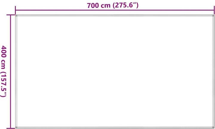 Produktbild vidaXL Zeltteppich